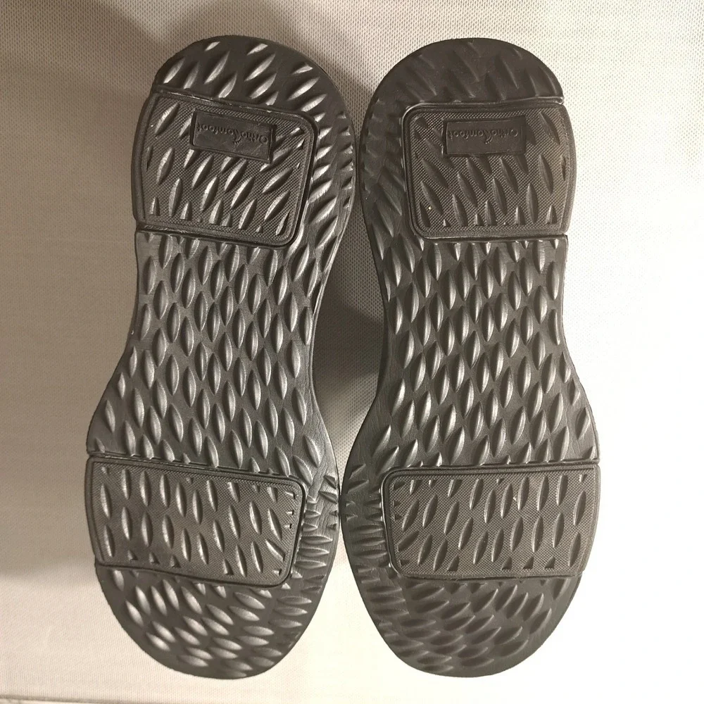 Ortho Comfoot Men's Slip On‎ Loafers/Shoes Gray Stability/Cushioning 10